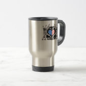 Mug De Voyage Amérique Mains de squelette (Devant droit)