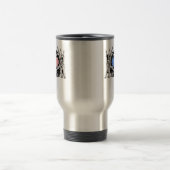 Mug De Voyage Amérique Mains de squelette (Centre)