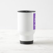 Mug De Voyage Améthyste Gardez le calme et continuer (Centre)