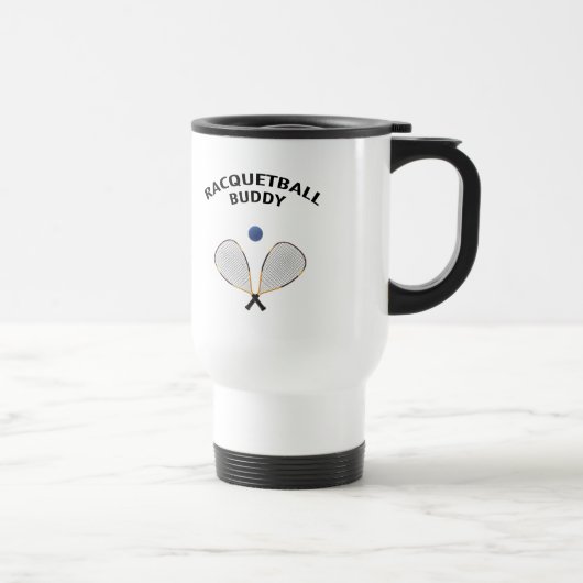 Mug De Voyage Ami de racquetball (Droite)