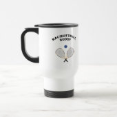 Mug De Voyage Ami de racquetball (Gauche)