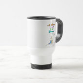 Mug De Voyage Ami Est Un Cadeau Que Vous Donnez Vous-Même Chiens (Devant droit)