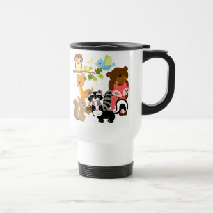 Mug De Voyage Amis de forêt