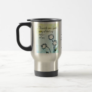 Mug De Voyage Amis - Dieu prend soin de nous Magnet