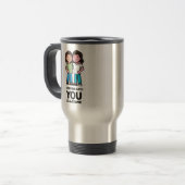 Mug De Voyage Amis du travail - Deux femmes Classique (Devant gauche)