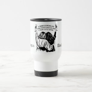 Mug De Voyage Amis fissurés personnalisés