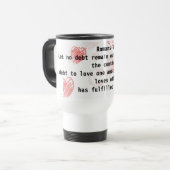 Mug De Voyage Amour (Devant gauche)
