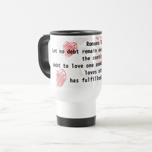 Mug De Voyage Amour (Devant gauche)