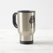 Mug De Voyage Amour à tricoter (Devant gauche)