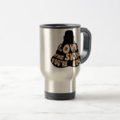 Mug De Voyage Amour Bouddha (Devant droit)