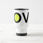 Mug De Voyage AMOUR de balle de tennis (Centre)