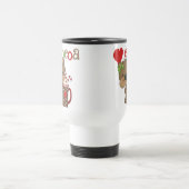 Mug De Voyage Amour de cacao d'ours de fille (Centre)