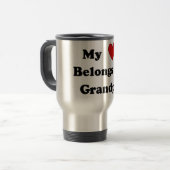 Mug De Voyage Amour de grand-papa (Devant gauche)