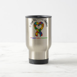 Mug De Voyage Amour de l'autisme I mes enfants autistes