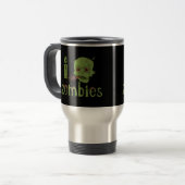 Mug De Voyage Amour de zombi (Devant gauche)