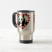 Mug De Voyage Amour d'ours panda (Devant gauche)