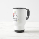 Mug De Voyage Amour magique - Noir (Devant droit)