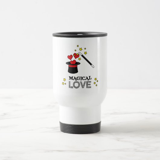 Mug De Voyage Amour magique - Noir (Centre)