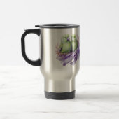 Mug De Voyage Amour sur une branche - Deux oiseaux en Harmonie (Gauche)