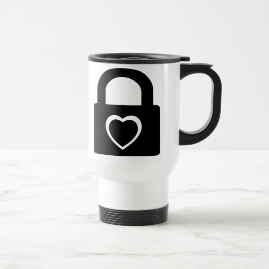 Mug De Voyage amour verrouillé (Droite)