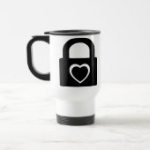 Mug De Voyage amour verrouillé (Gauche)