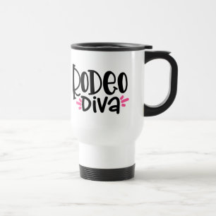 Mug De Voyage Amoureux de cheval de rodéo Country Western Cowboy