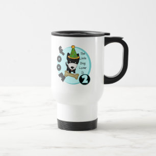 Mug De Voyage Amoureux des chiens 2e anniversaire Tshirts et cad