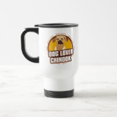 Mug De Voyage Amoureux des chiens chinook (Gauche)