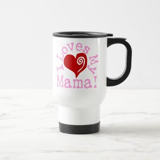 Mug De Voyage Amours I ma maman (Droite)
