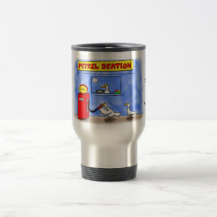 Mug De Voyage Amusant goéland de mer petrel caricature humour