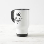 Mug De Voyage Amusement de M. Right (Devant gauche)