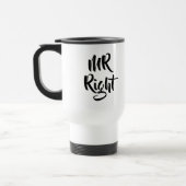 Mug De Voyage Amusement de M. Right (Gauche)