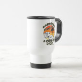 Mug De Voyage Amusement Paire De Dés Jeu De Société Design De Vi (Devant droit)