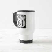 Mug De Voyage Ancien panneau de l'autoroute 61 (Devant gauche)