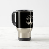 Mug De Voyage Ancre avec corde (Devant gauche)