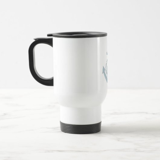 Mug De Voyage Ancre nautique (Gauche)