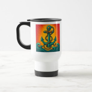 Mug De Voyage Ancre nautique