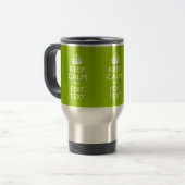 Mug De Voyage Android Green Keep Calm Have Your (Devant gauche)