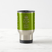 Mug De Voyage Android Green Keep Calm Have Your (Centre)