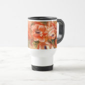 Mug De Voyage Anémones de Renoir Impressionniste Peinture (Devant droit)