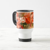 Mug De Voyage Anémones de Renoir Impressionniste Peinture (Devant gauche)