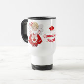 Mug De Voyage Ange canadien (Devant gauche)