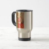 Mug De Voyage Ange jouant du flageolet (Devant gauche)