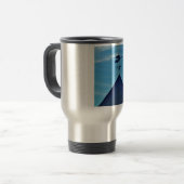 MUG DE VOYAGE ANGEL BLOWING HORN (Devant gauche)