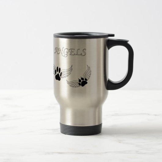 Mug De Voyage Angel Pet Animaux (Droit)