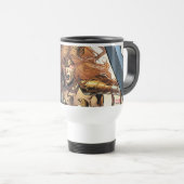 Mug De Voyage Angela Prête À Combattre (Devant droit)