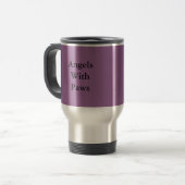 Mug De Voyage Anges avec des pattes (Devant gauche)