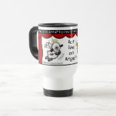 Mug De Voyage Anges de Lion et d'Agneau (Devant gauche)