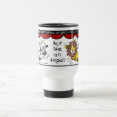 Mug De Voyage Anges de Lion et d'Agneau (Centre)