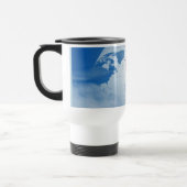 Mug De Voyage Anglais parlé ici terre nuageuse (Gauche)